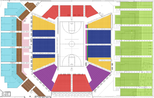 Seating Chart - Savage Arena